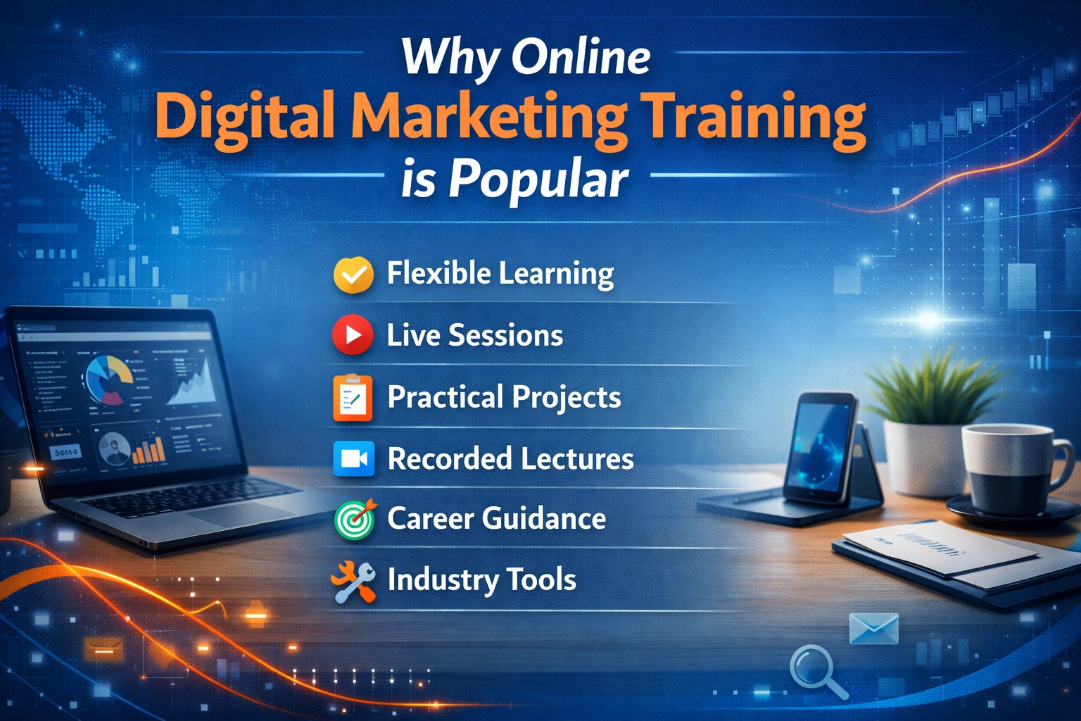 Why Online Digital Marketing Training is Popular